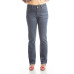Zeme Organics Denim Slim Fit Whiskers Jeans - For Women